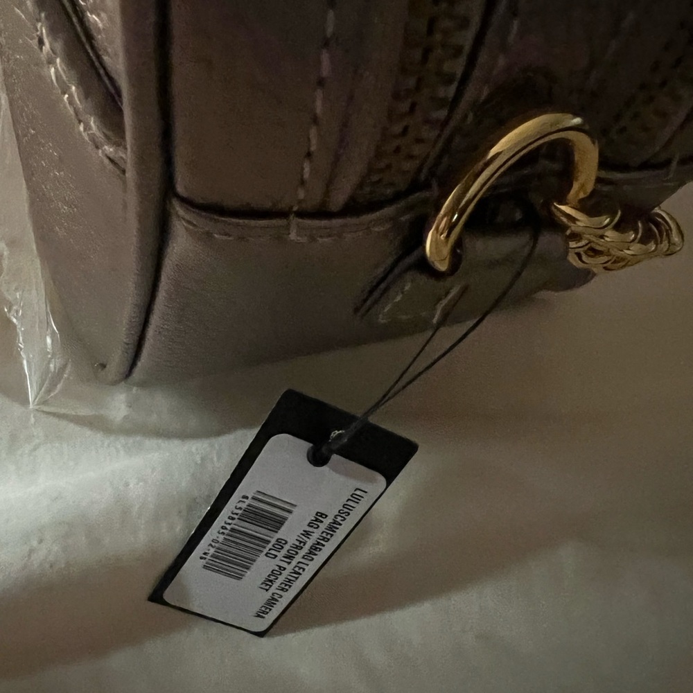 BRAND NEW - Lulu‘s Camera Bag Gold, Crossbody